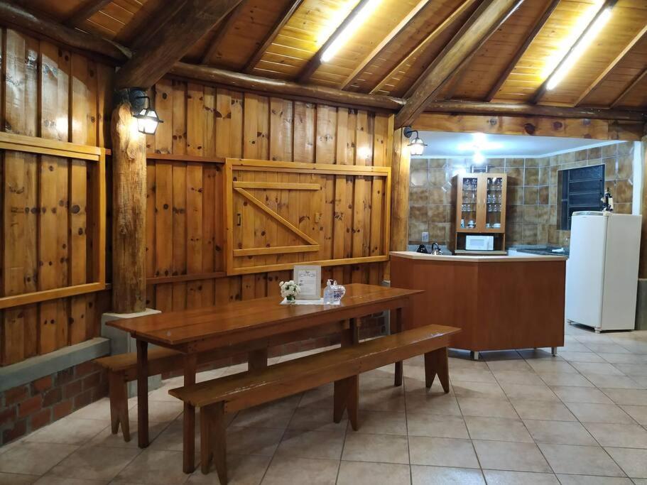 Galpao Rustico No Vale Dos Vinhedos Villa Bento Goncalves Bagian luar foto